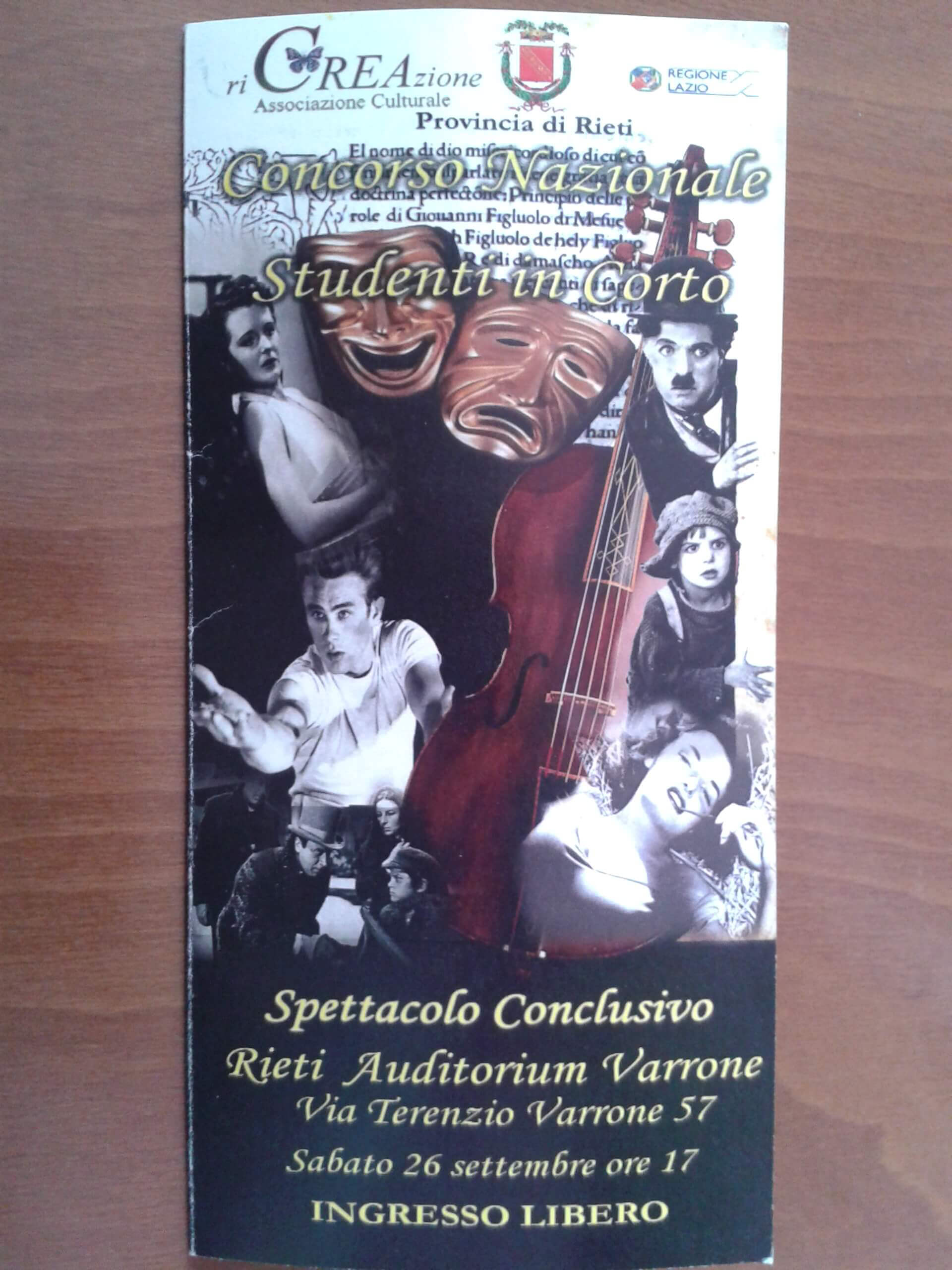 Locandina del concorso fotografico