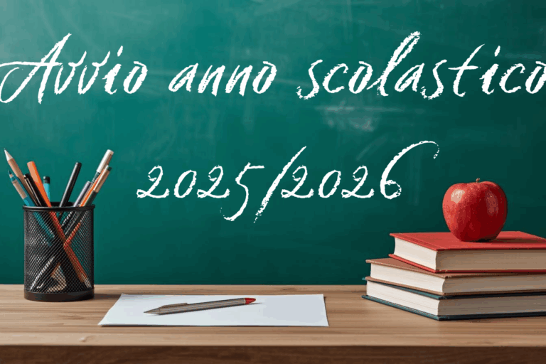 Avvio anno scolastico 20252026
